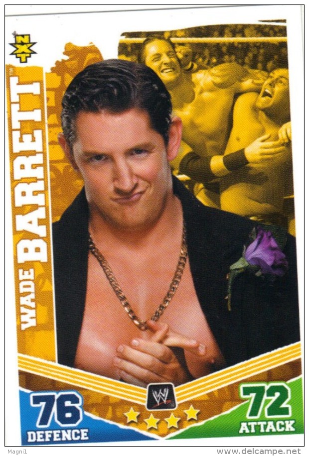 Slam Attax Mayhem - Wade BARRETT - Martial Arts