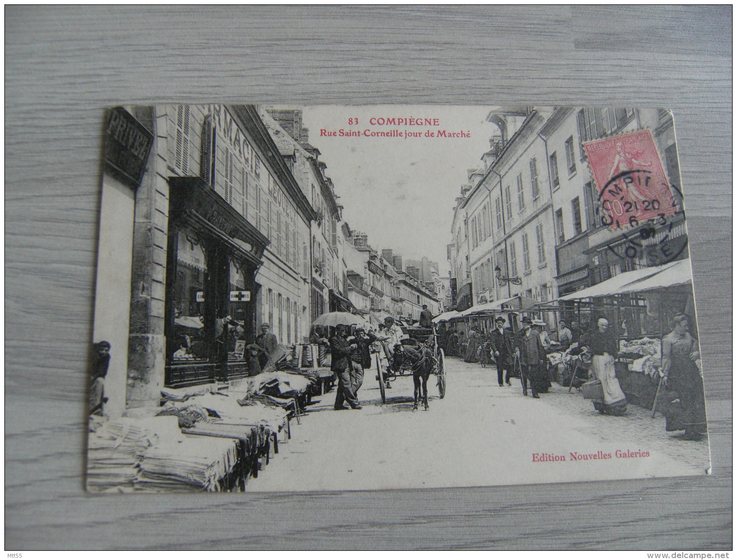 60 Compiegne Rue Saint Corneille Jpou De Marche Animation - Compiegne