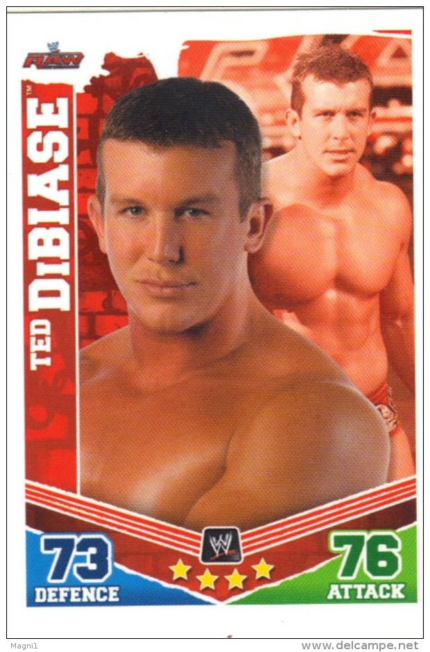 Slam Attax Mayhem - Ted Di BIASE - Martial Arts