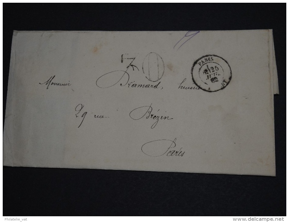 FRANCE - Lettre Taxe 30 - Détaillons Collection - A Voir - Lot N° 16512 - Storia Postale