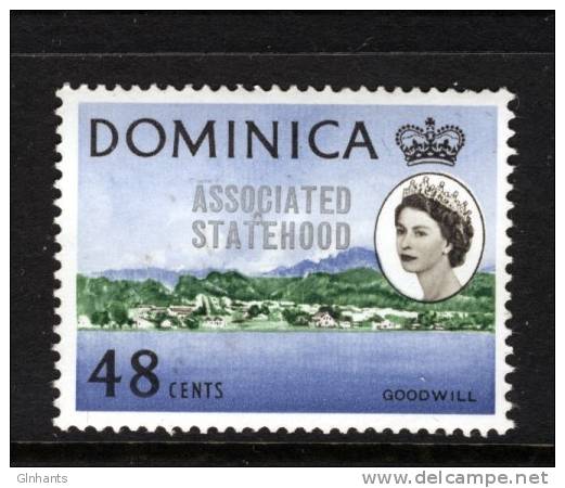 DOMINICA - 1968 48c STATEHOOD OVERPRINT FINE MNH ** - Dominica (1978-...)