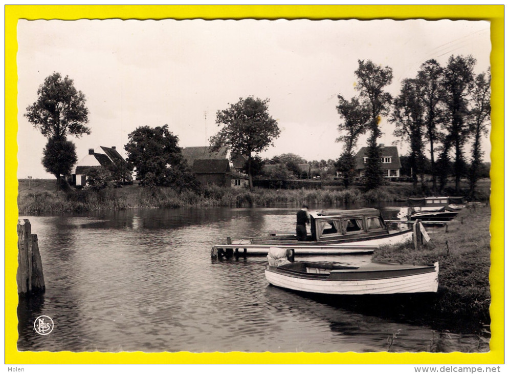 HET VEER VAN BAARLE Te SINT-MARTENS-LATEM FOTOKAART Drukkerij Sint-Martinus Overzet Pont Veerdienst Boot Schip 2886 - Sint-Martens-Latem