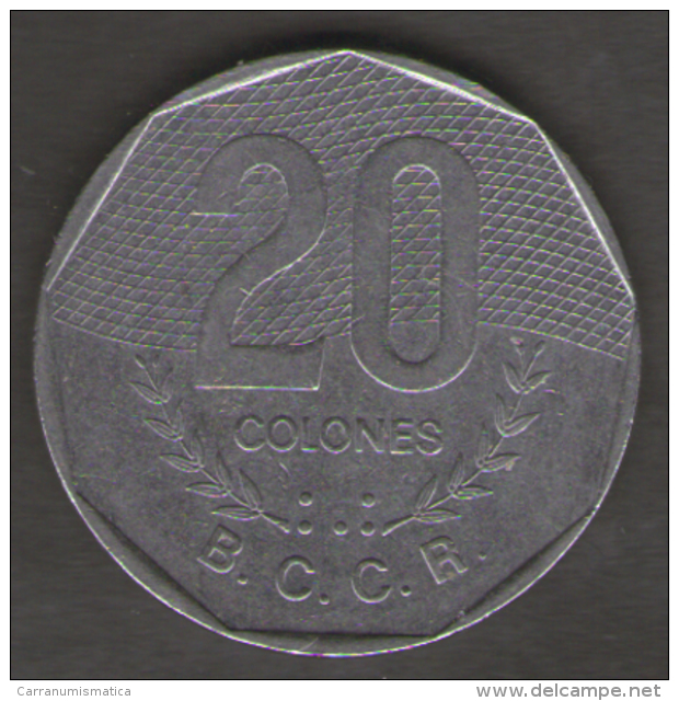 COSTA RICA 20 COLONES 1983 - Costa Rica