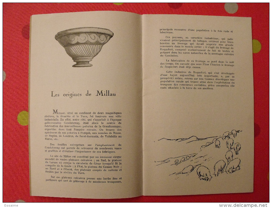 Histoire De L'industrie De La Peau Et Du Gant à Millau. Albert Jonquet. Sd (vers 1940) - Knutselen / Techniek