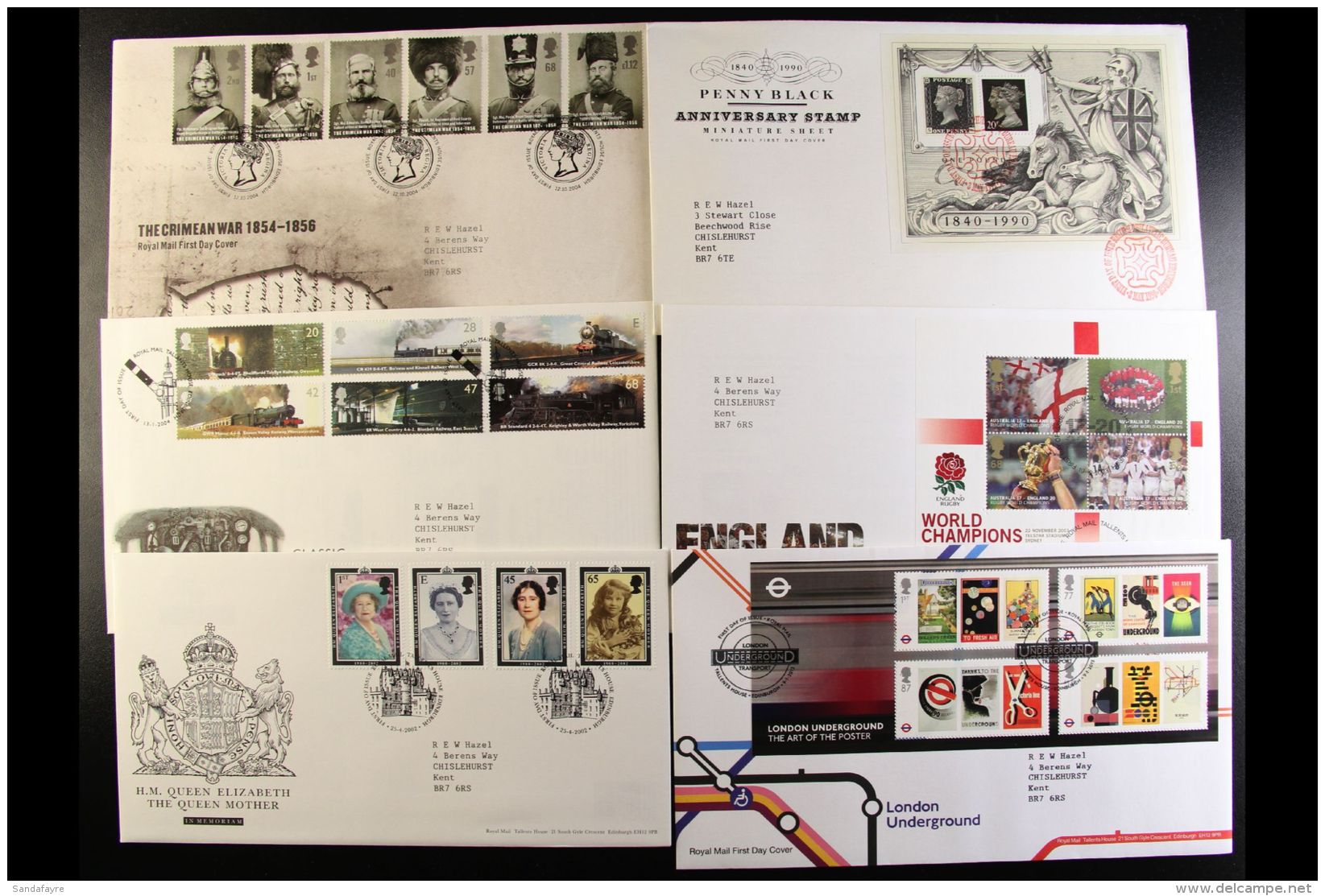 1971-2013 ALL DIFFERENT COLLECTION. An Attractive Collection Of Illustrated COMMEMORATIVE First Day Covers, All... - FDC