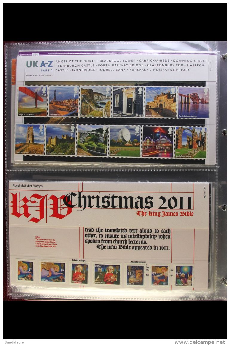 2011-13 PRESENTATION PACK COLLECTION Neatly Presented In An Album. Includes A Complete Set Of Commemorative Packs... - Altri & Non Classificati