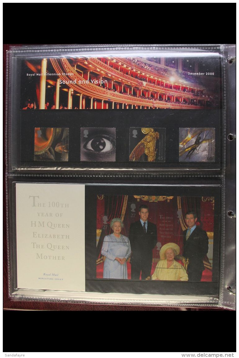 2000-2003 PRESENTATION PACK COLLECTION A Highly Complete Collection Of Commemorative Issue Presentation Packs... - Other & Unclassified