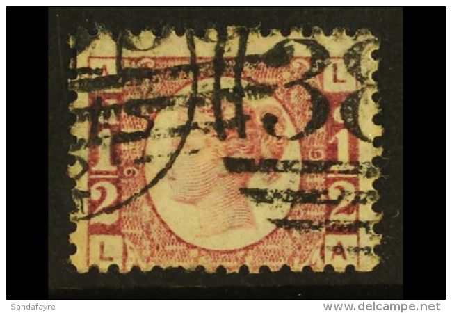 1870 &frac12;d Rose Plate 9, SG 49, Used With 1 Short Perf At Base. For More Images, Please Visit... - Altri & Non Classificati