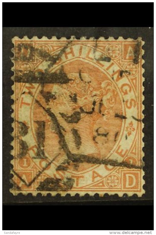 1867-70 2s Brown, Wmk Spray, SG 121, Used With Part 1880 Datestamp, Well- Centered With Good Colour. Cat... - Altri & Non Classificati