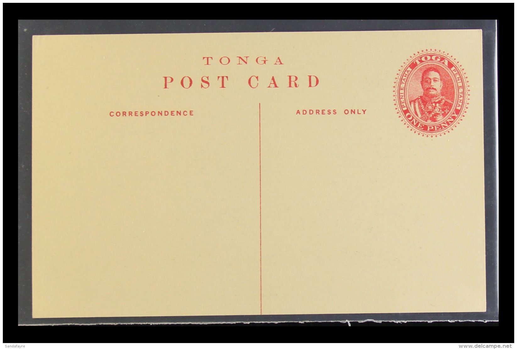 1911 Very Fine Unused 1d Postal Stationery Picture Postcards With All Different Views In Sepia Or Black. Lovely... - Tonga (...-1970)