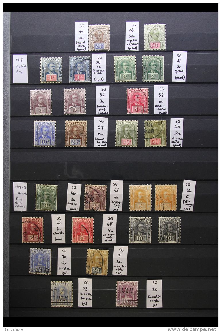 1869-1965 ALL DIFFERENT COLLECTION Mint And Used, Generally Fine And Fresh Condition. Note 1869 3c Mint; 1875 2c... - Sarawak (...-1963)