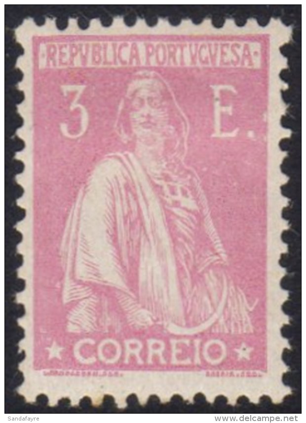 1926 3E Pink Ceres, Glazed Paper, Perf 12 X 11&frac12;, SG 573, Fine Mint, Good Centering. For More Images, Please... - Other & Unclassified