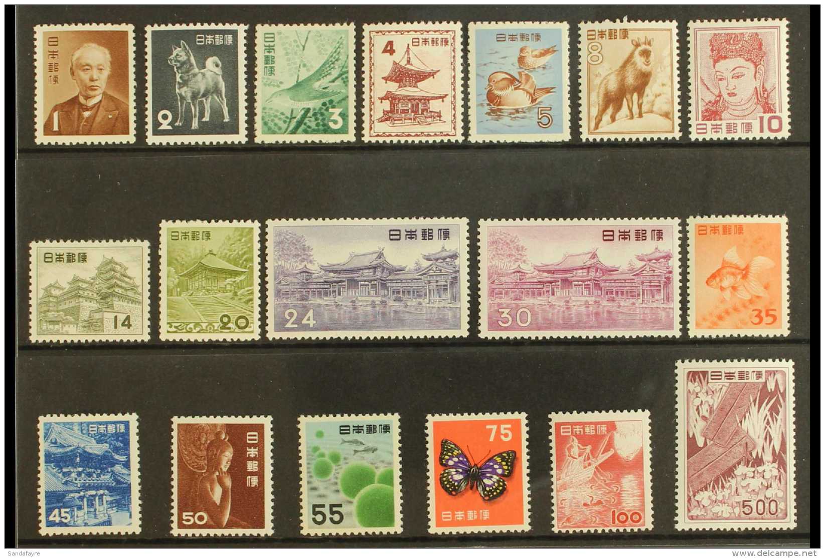 1952-68 Definitive Complete Set, SG 653/70, Very Fine Mint (18 Stamps) For More Images, Please Visit... - Sonstige & Ohne Zuordnung