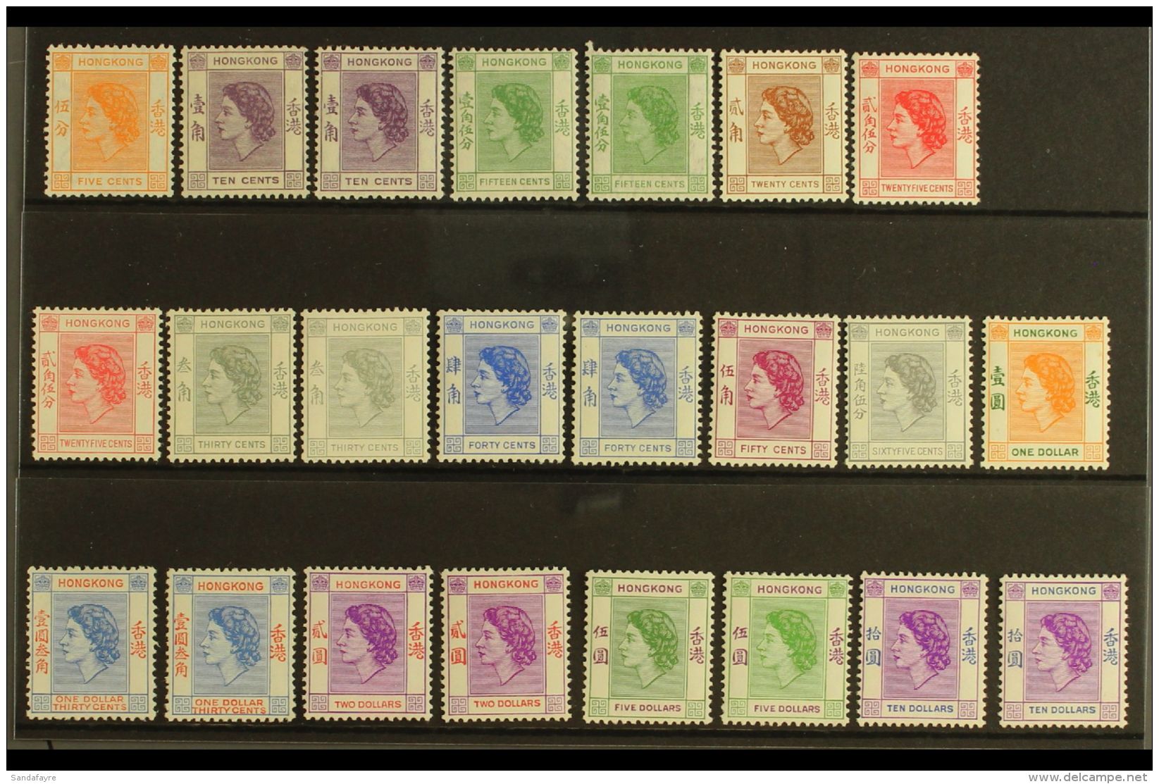 1954-62 Complete Definitive Set With ALL Listed Shade Variants, SG 178/91, Very Fine Mint (23 Stamps) For More... - Sonstige & Ohne Zuordnung