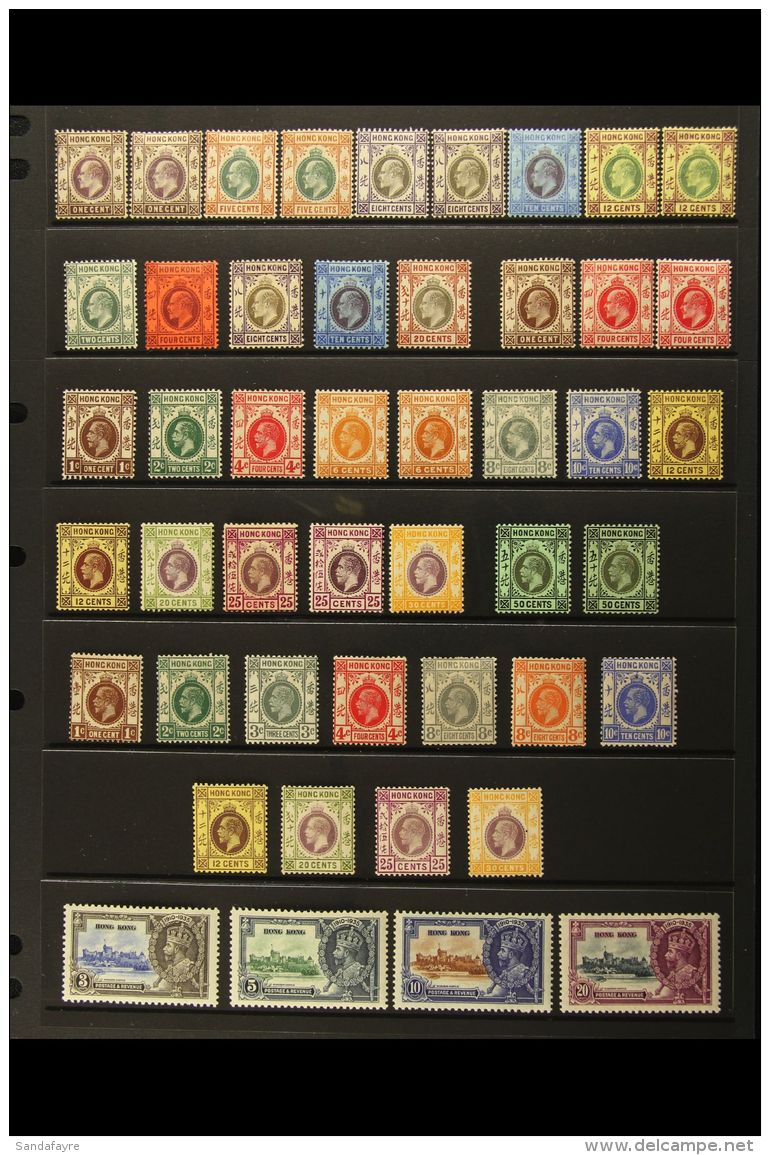 1903-52 FINE MINT COLLECTION Presented On Stock Pages. Includes 1903 Range With Some Shades To 12c, 1904-06 Range... - Sonstige & Ohne Zuordnung