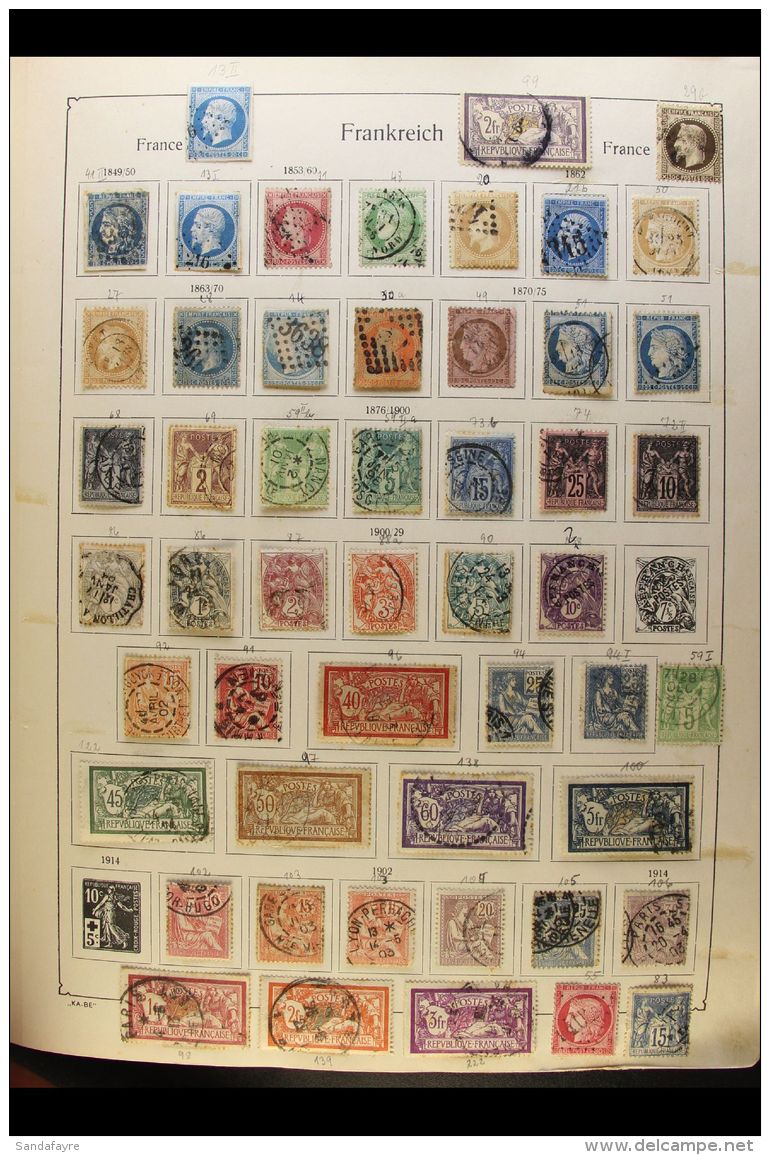 1854-1991 ATTRACTIVE COLLECTION In An Album, Earlier Issues Mostly Used, Highly Complete From 1930's Onwards, From... - Altri & Non Classificati