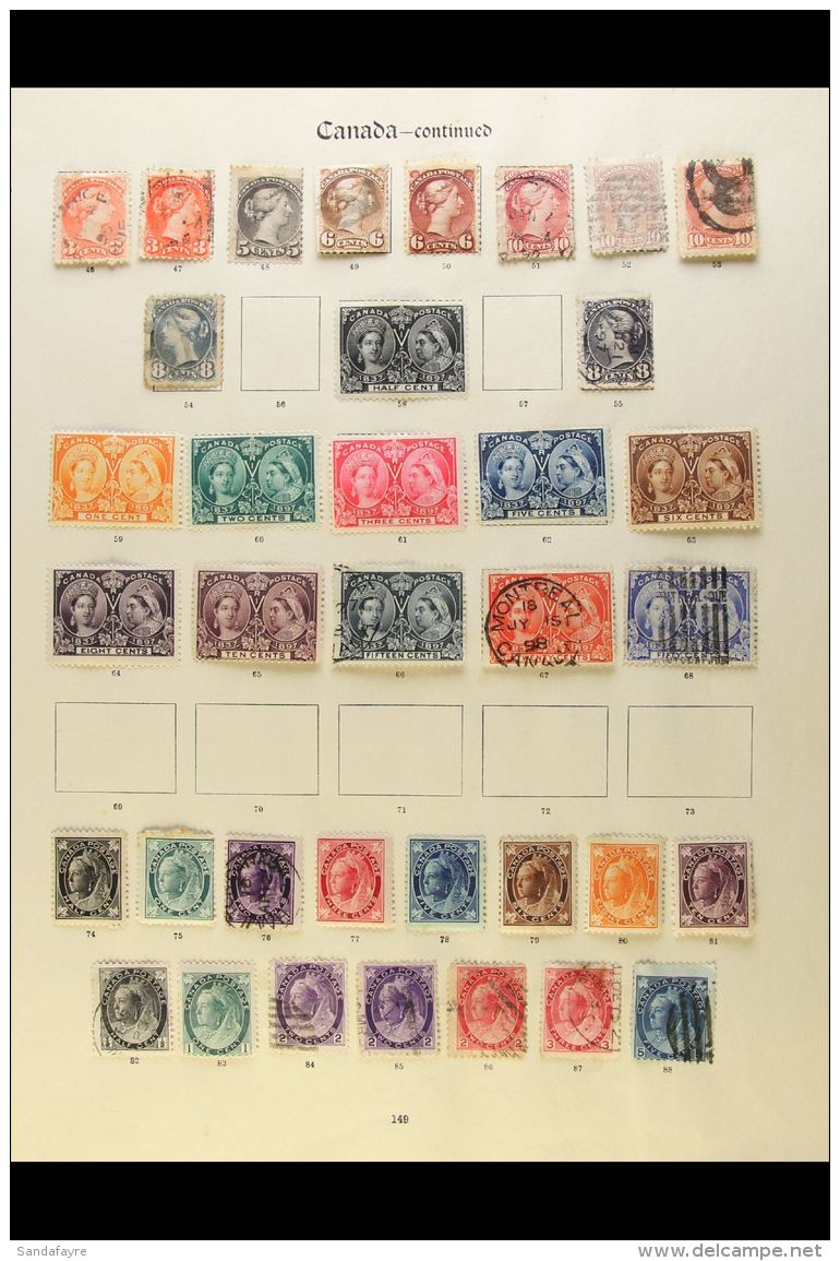 1859-1935 ALL DIFFERENT MINT AND USED COLLECTION On "New Imperial" Leaves, Some Mixed Condition But Mainly Fine... - Altri & Non Classificati