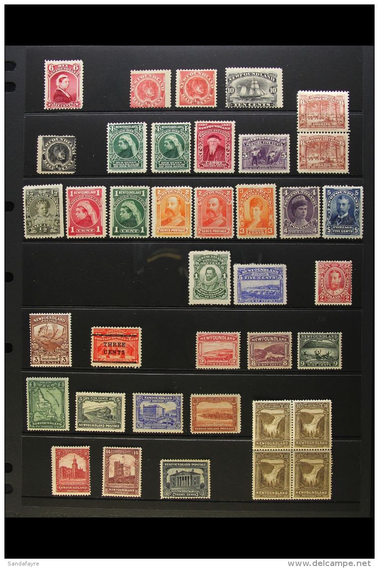 1868-1947 MINT SELECTION On A Pair Of Stock Pages. Includes 1868 6c, 1887 &frac12;c &amp; 10c, 1897 Range To A Nhm... - Otros & Sin Clasificación