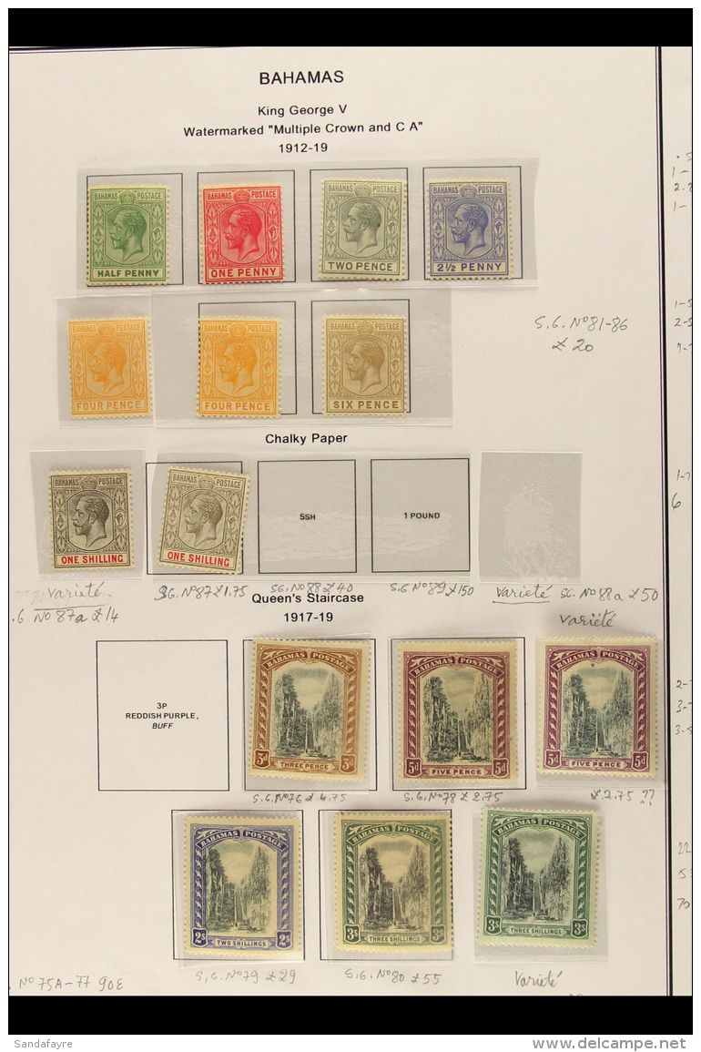 1901-46 A Most Useful Fine Mint Collection On Pages, Incl. 1901-03 2s, 1911-19 3s, Various War Tax, 1921-29 2s And... - Altri & Non Classificati