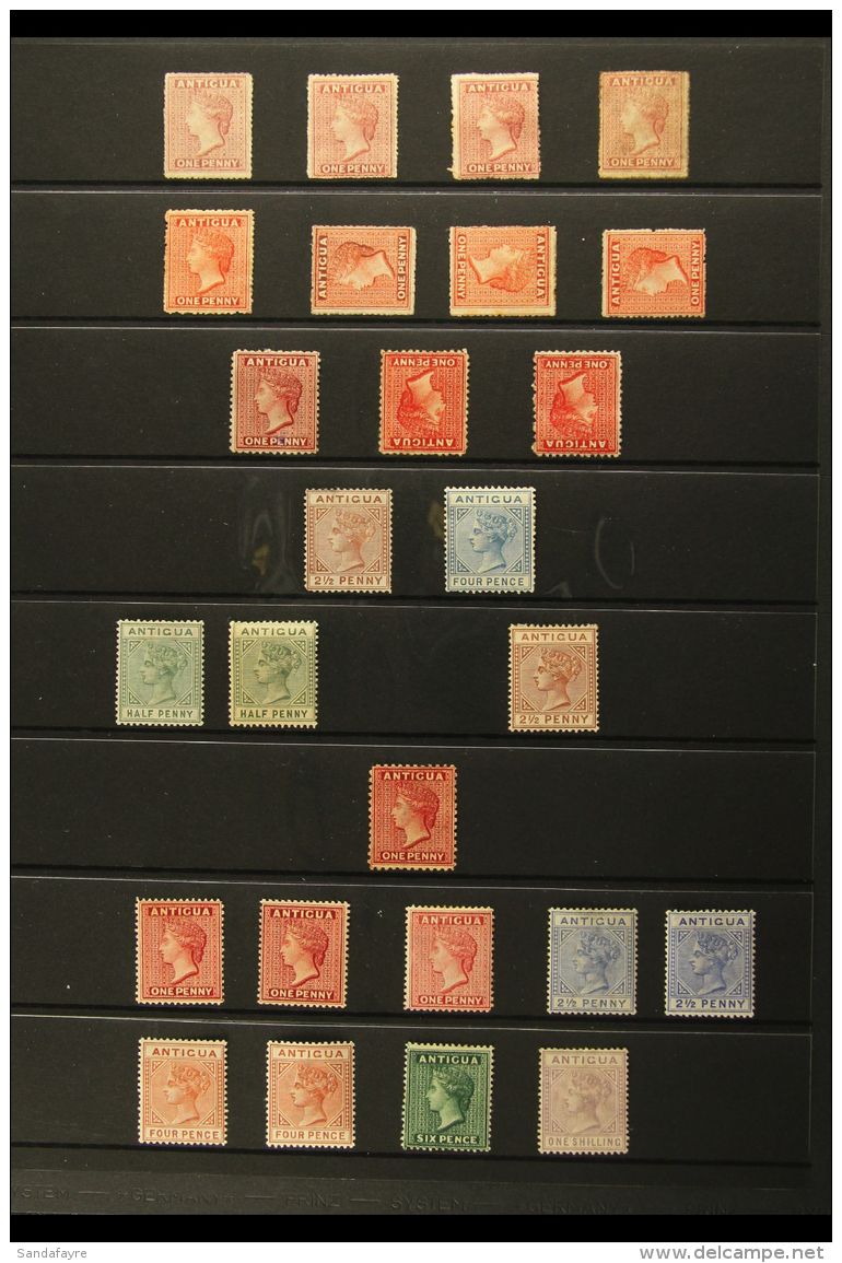 1863-87 QUEEN VICTORIA COLLECTION Neatly Presented On A Stock Page. An Attractive Mint Or Unused Range That... - Sonstige & Ohne Zuordnung