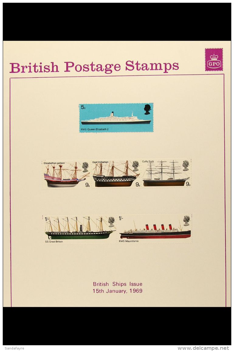 1968-69 Commem Sets On "USA" Distributors Stamp Cards (3 Diff) For More Images, Please Visit... - Otros & Sin Clasificación