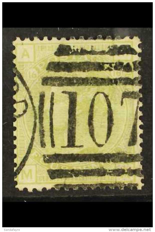 1873-80 4d Sage-green Plate 16,SG 153,fu Neat Pmk,full Perfs For More Images, Please Visit... - Otros & Sin Clasificación