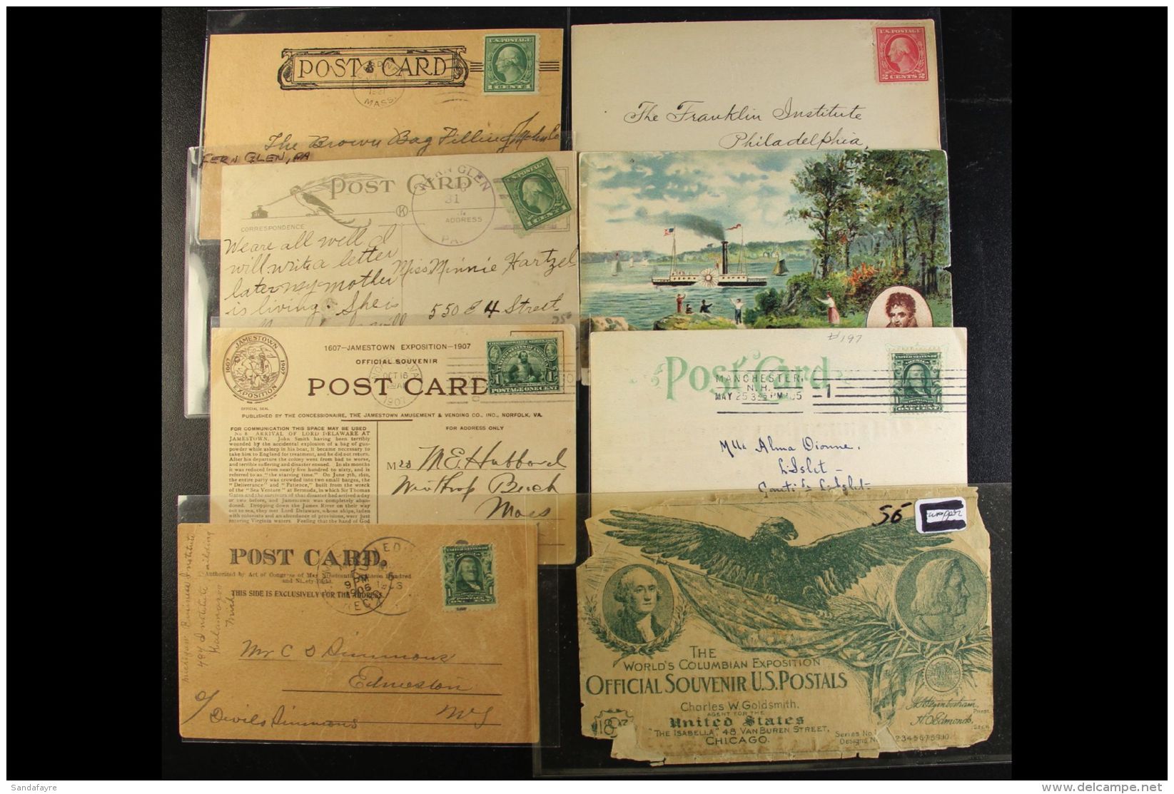 1860-1990 Postal Card Hoard, Used &amp; Unused (90+ Items) For More Images, Please Visit... - Other & Unclassified