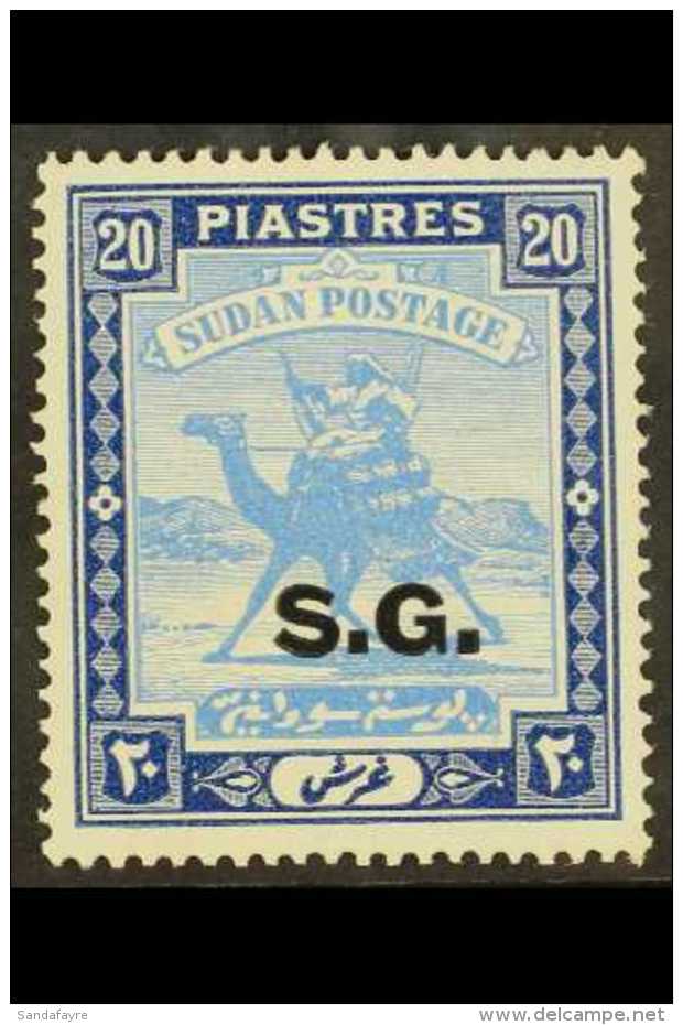 OFFICIAL 1946 2p Pale Blue &amp; Blue, SG O42, NHM For More Images, Please Visit... - Sudan (...-1951)