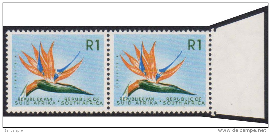 1963 R1 Wmk RSA, Short U In REPUBLIC Variety SG.236 NHM Pair For More Images, Please Visit... - Non Classificati