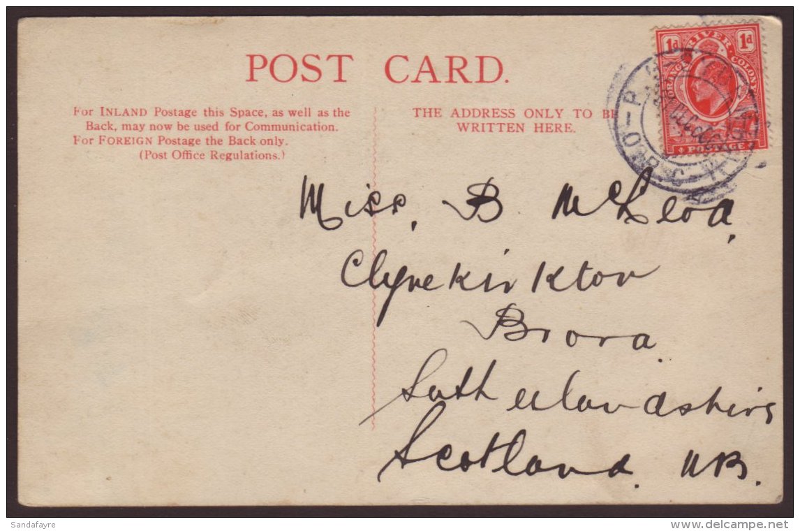 OFS 1906 PPC To Scotland, 1d Red Tied By Neat Cds Cancel For More Images, Please Visit... - Ohne Zuordnung