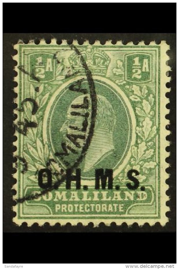 OFFICIAL 1904-05 &frac12;a SG O10, Very Fine Used For More Images, Please Visit... - Somalilandia (Protectorado ...-1959)