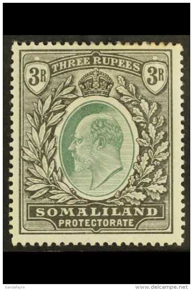 1904 3r Green &amp; Black, SG 43, Mint, Few Toned Perfs For More Images, Please Visit... - Somaliland (Protectoraat ...-1959)