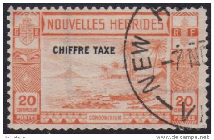 FRENCH Postage Due 1938 20c, SG FD67, VFU. For More Images, Please Visit... - Otros & Sin Clasificación