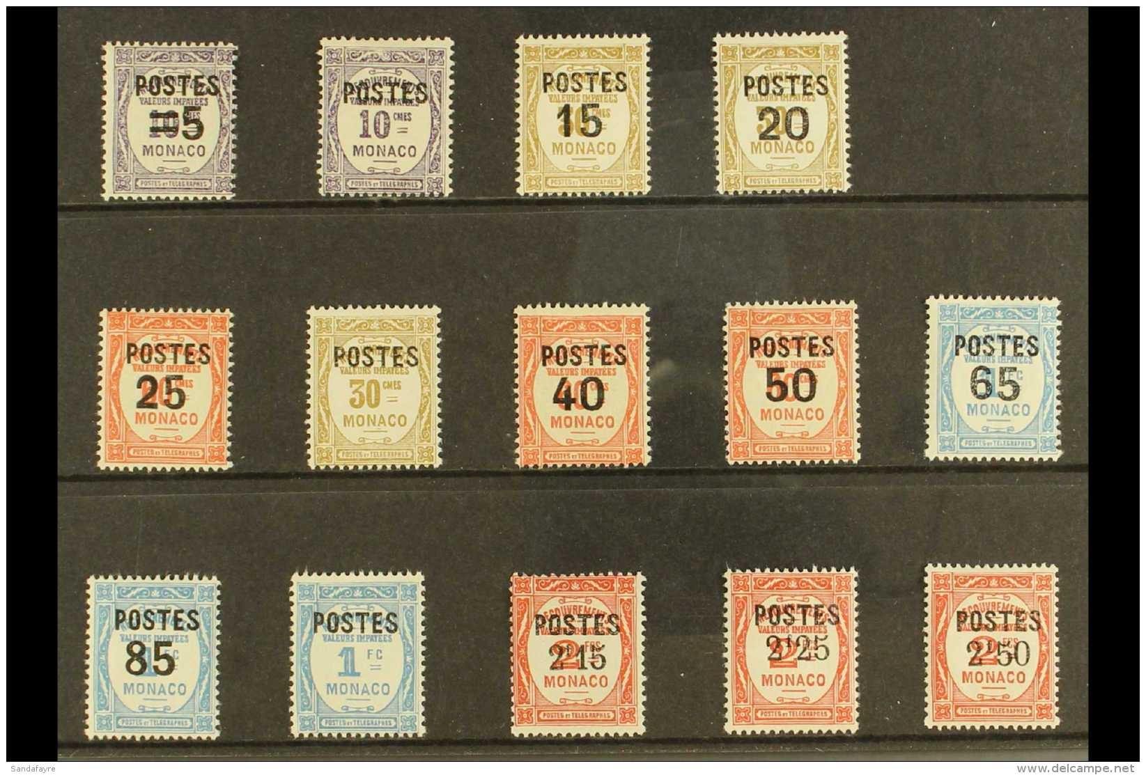 1937 Postage Due Overprinted Set, Mi 149/62. VFM (14) For More Images, Please Visit... - Otros & Sin Clasificación