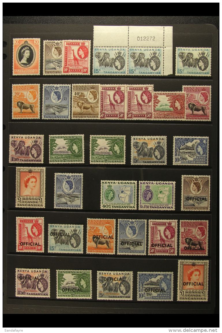 1953-59 QEII Mint Colln, All Diff Sets + Shades / Officials  (34) For More Images, Please Visit... - Vide