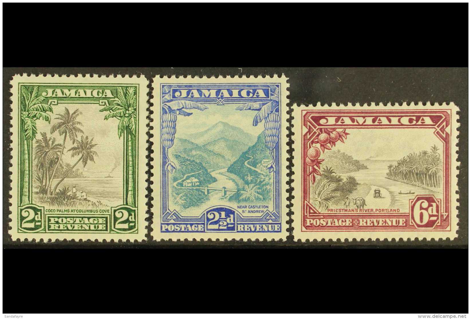 1932 Complete Set, SG 111/113, Fine Mint (3) For More Images, Please Visit... - Jamaica (...-1961)