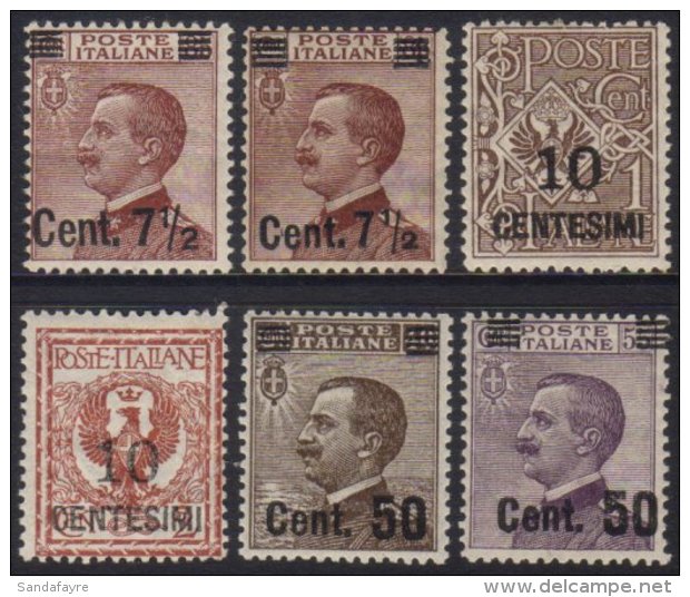 1923 Surcharge Set, Sass S25, Vf Mint (6) For More Images, Please Visit... - Non Classificati