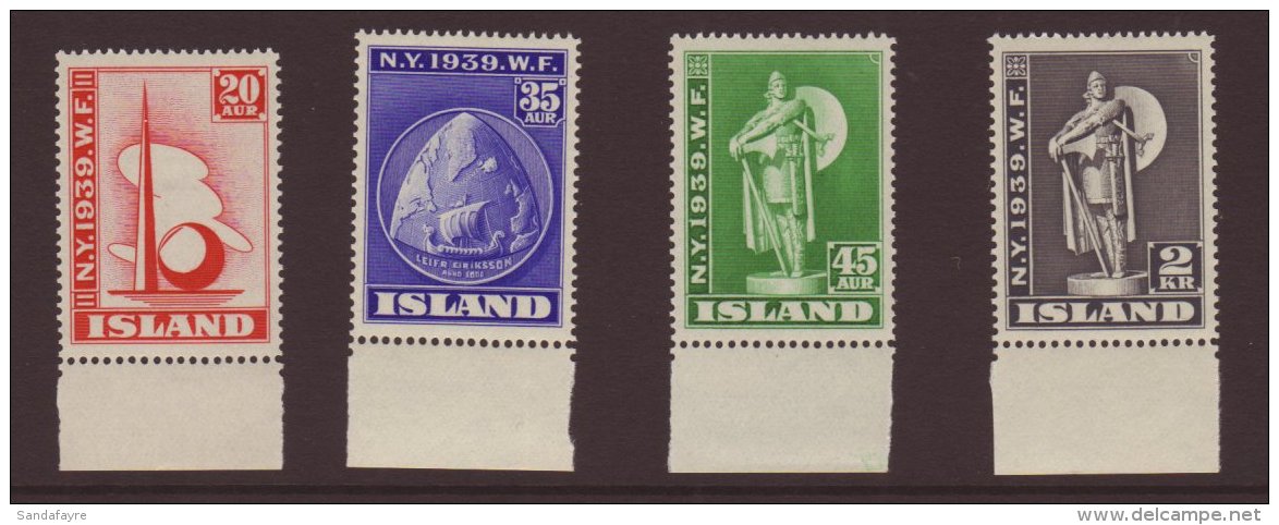 1939 New York World's Fair Set (Mi 204/07, SG 238/41) VF NHM. (4) For More Images, Please Visit... - Altri & Non Classificati