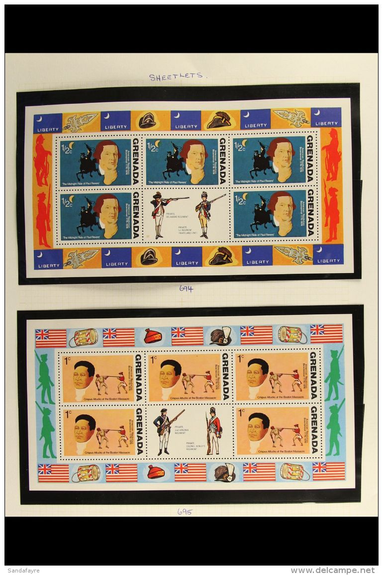1968-85 Sheetlets Colln, All Different Never Hinged Mint (38) For More Images, Please Visit... - Granada (...-1974)