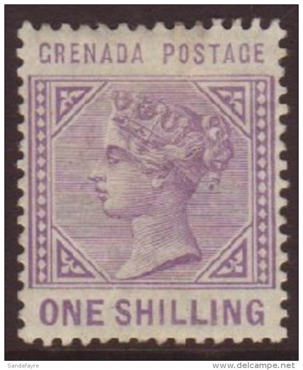 1883 1s Pale Violet, SG 36, Vfm, Fresh For More Images, Please Visit... - Grenada (...-1974)