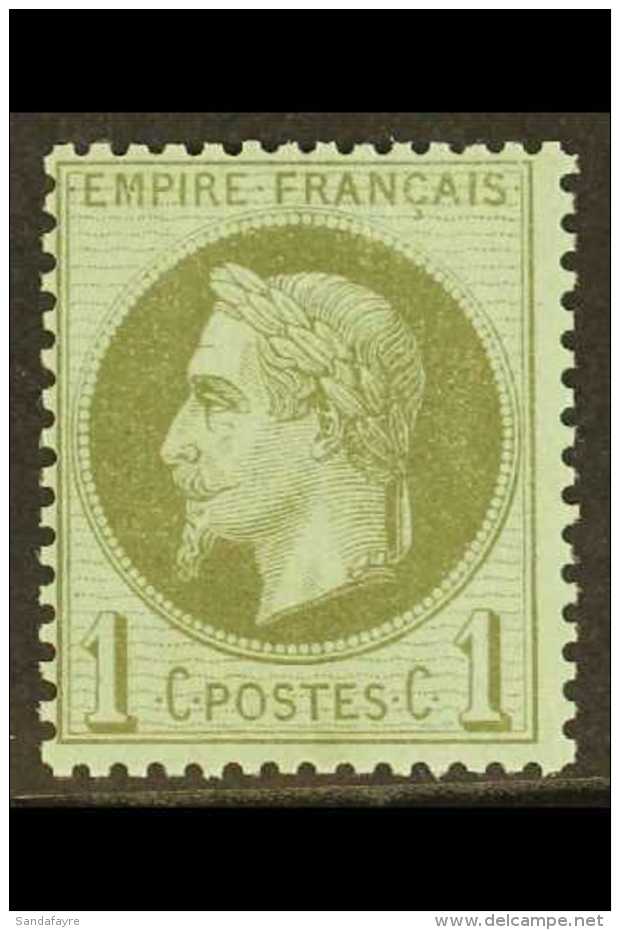 1870 1c Olive- Green / Bluish, SG 102, Never Hinged Mint. For More Images, Please Visit... - Otros & Sin Clasificación