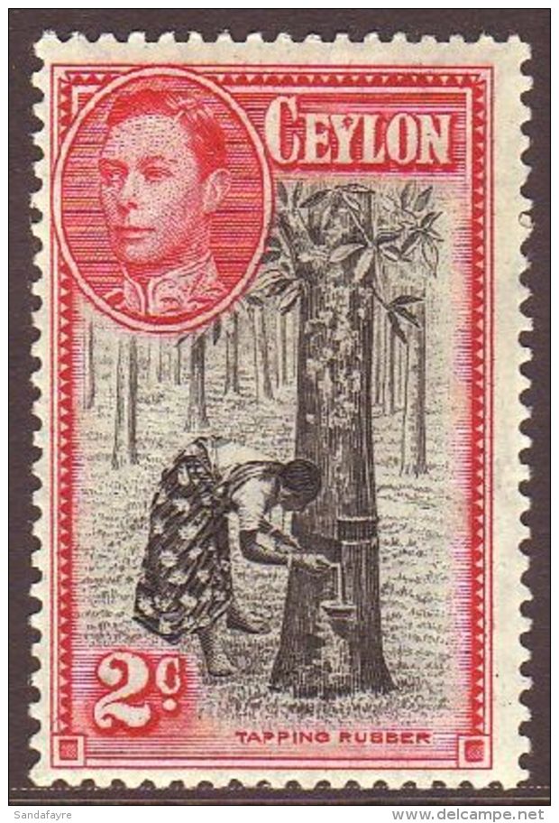 1938 2c Perf 13&frac12; X 13 SG 386a, Vf Mint. For More Images, Please Visit... - Ceylon (...-1947)