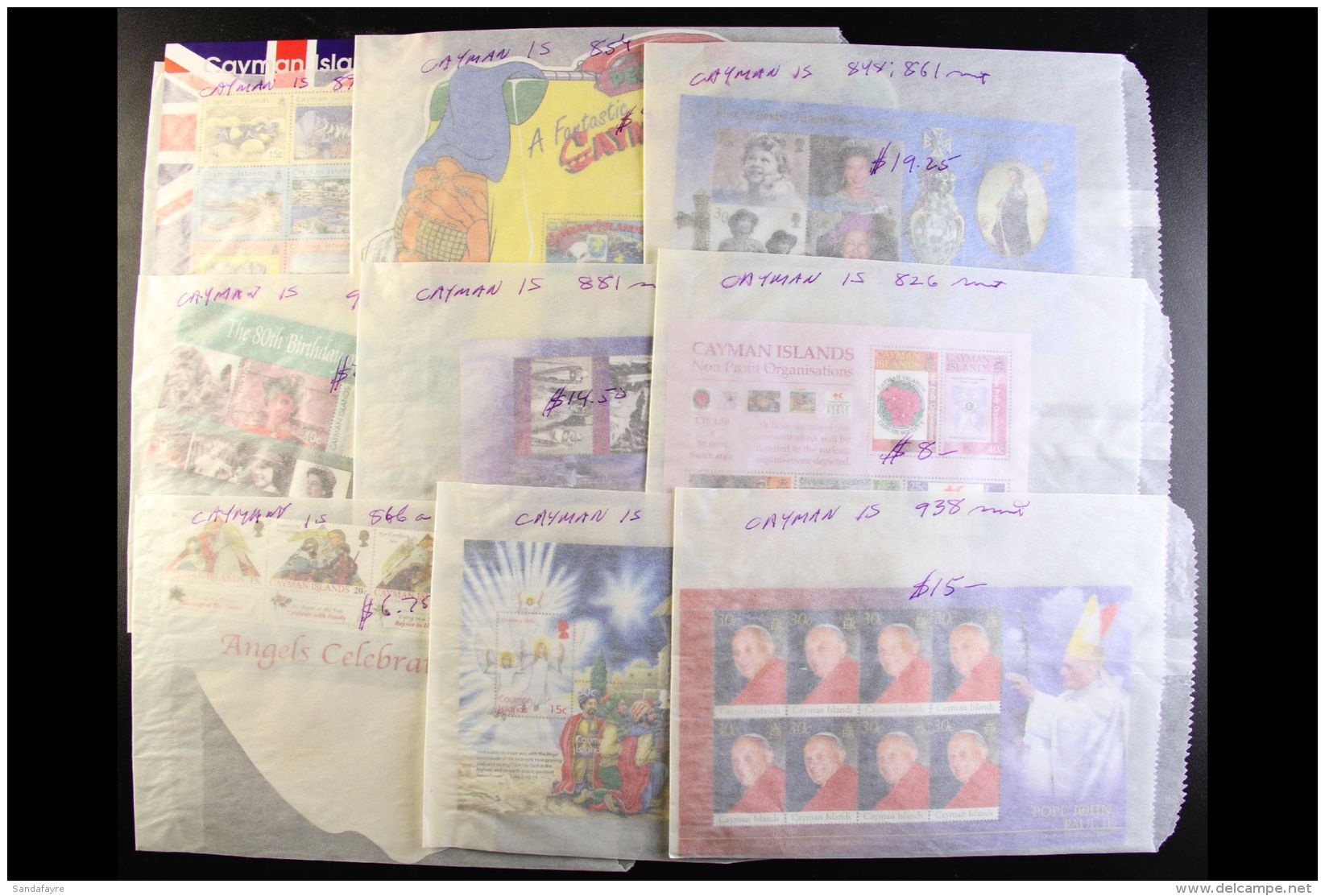 1960s-2000s NHM Group Of "New Issues", Many M/s, All Diff.  (14) For More Images, Please Visit... - Kaaiman Eilanden
