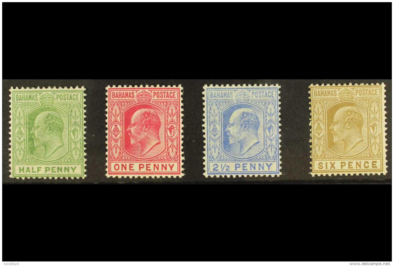 1906-11 Complete Defin Set, SG 71/74, Fine Mint (4) For More Images, Please Visit... - Cayman (Isole)