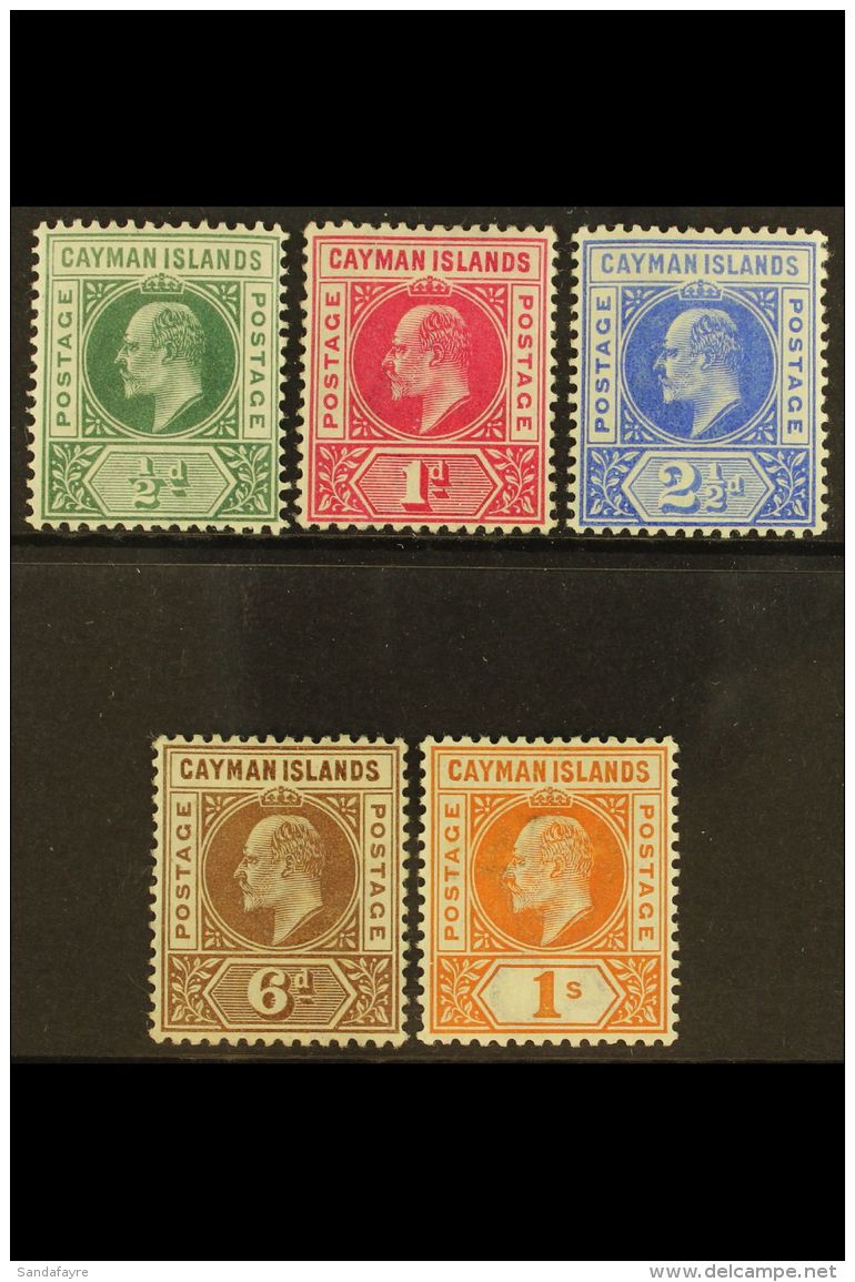 1902-03 KEVII Definitive Set, SG 3/7, Very Fine Mint (5 Stamps) For More Images, Please Visit... - Kaaiman Eilanden