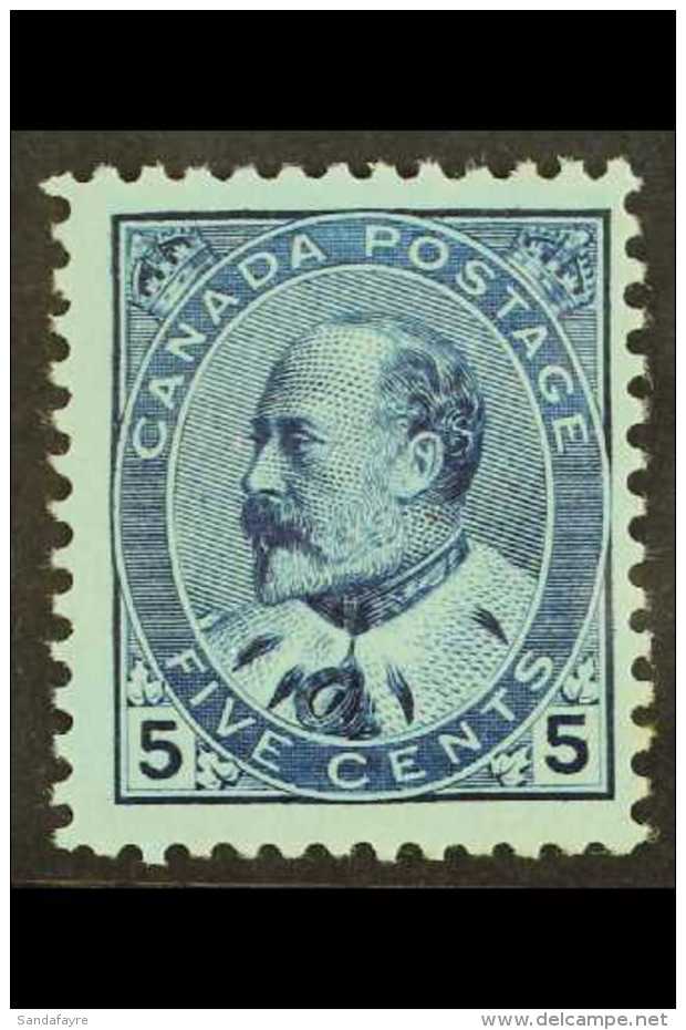 1903-12 5c Blue/bluish, SG 178, Fine Mint For More Images, Please Visit... - Altri & Non Classificati