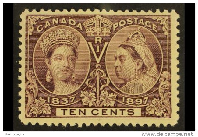 1897 10c Purple Jubilee, SG 131, Fine Mint. For More Images, Please Visit... - Altri & Non Classificati