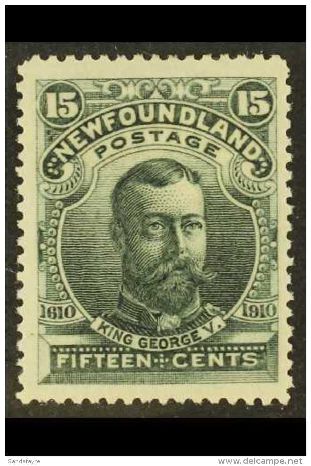 1911 Recess (perf 14) 15c Slate-green, SG 116, VFM. For More Images, Please Visit... - Otros & Sin Clasificación