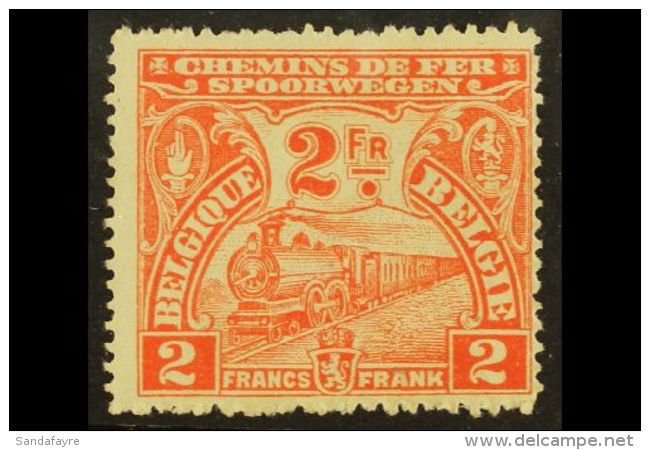 RAILWAY PARCELS 1920 2fr Red, SG P275, Mint For More Images, Please Visit... - Otros & Sin Clasificación