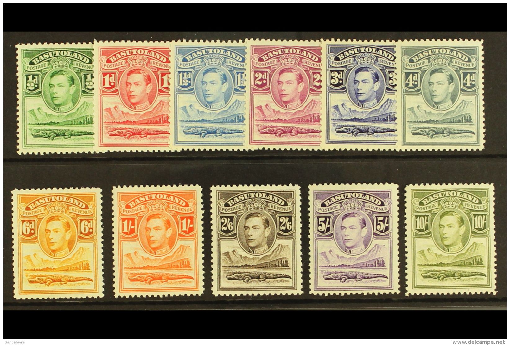 1938 Complete Definitive Set, SG 18/28, Very Fine Mint. (11) For More Images, Please Visit... - Sonstige & Ohne Zuordnung